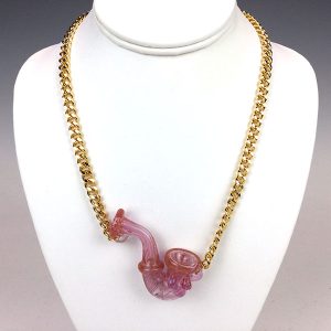 Sherlock Pipe Necklace by Angela McHale