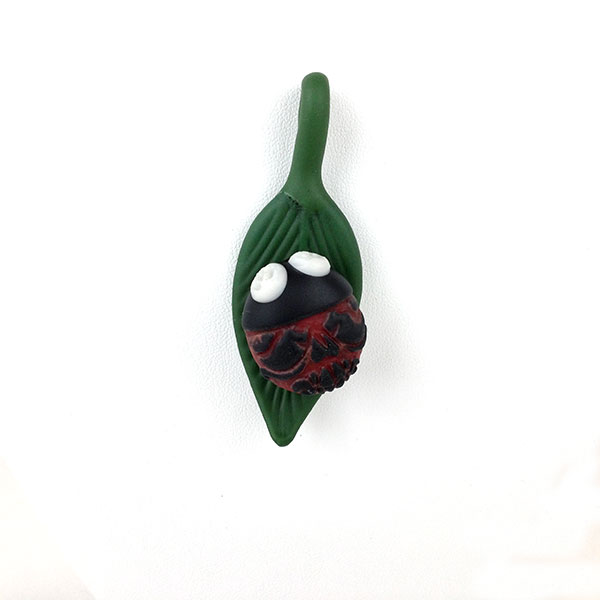 Ladybug Skull Pendant by Daniel White Collab with