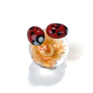 Ladybug Marble by Daniel White Collab with