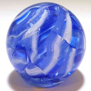 Rope Twist Paperweight in Steel Blue byWheatonArts
