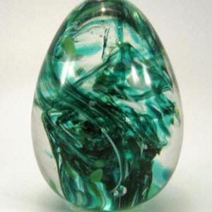 WheatonArts Victorian Handcooler Green