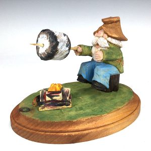 Seth Toasting Marshmallow Gnome by Domenick Maggio