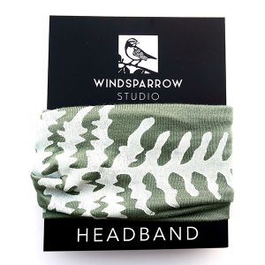 Fern Bright Botanical Headband by Windsparrow