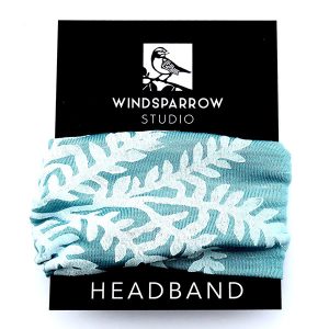 Leafy Branch Bright Botanical Headband Windsparrow