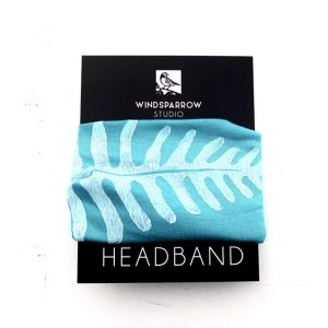 Fern Tropical Botanical Headband by Windsparrow
