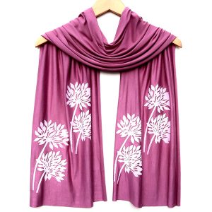 Allium Skinny Scarf by Windsparrow