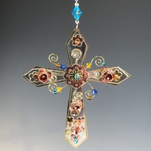 Garden Cross Ornament by Pilgrim Imports, Inc.