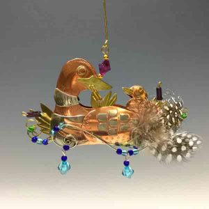 Momma and Baby Loon Ornamnet Pilgrim Imports, Inc.