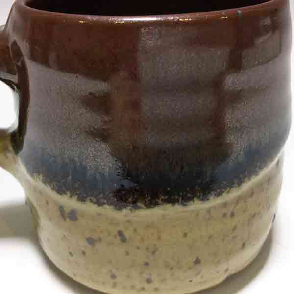 NJ Ruga Clay Pottery Cylinder Mug by Terry Plasket
