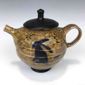 Sitting Rabbit Pottery Teapot by Terry Plasket